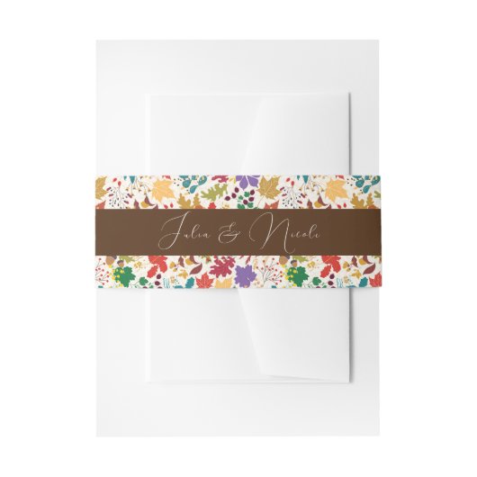 Frühlingssommer Lila Meadow Blume Hochzeit Einladungsbanderole (Vorderseite Beispiel)