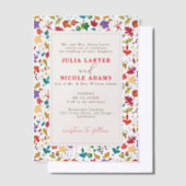 Frühlingssommer Lila Meadow Blume Hochzeit Pergament Einladungen (Versetzt)