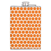 Frühlingssommerfarben Tangelo Flachmann (Rückseite)