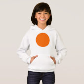 Frühlingssommerfarben Tangelo Hoodie (Vorne ganz)