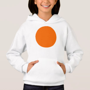 Frühlingssommerfarben Tangelo Hoodie