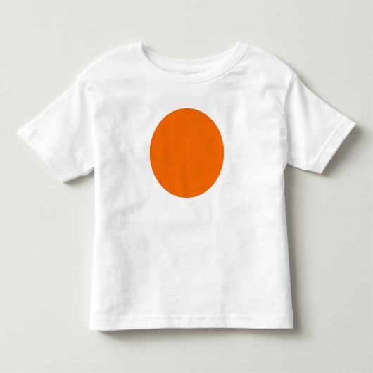 Frühlingssommerfarben Tangelo Kleinkind T-shirt (Vorderseite)