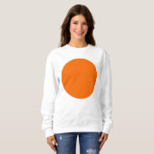Frühlingssommerfarben Tangelo Sweatshirt (Vorne ganz)