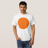 Frühlingssommerfarben Tangelo T-Shirt (Vorne ganz)