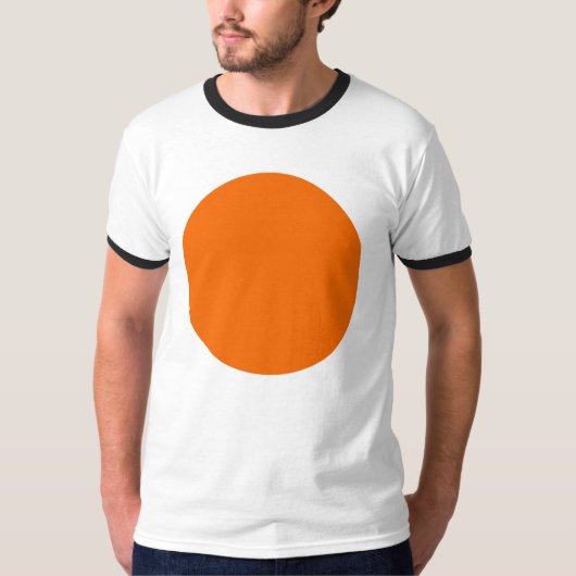 Frühlingssommerfarben Tangelo T-Shirt (Vorderseite)