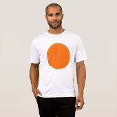 Frühlingssommerfarben Tangelo T-Shirt (Vorne ganz)