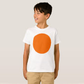 Frühlingssommerfarben Tangelo T-Shirt (Vorne ganz)