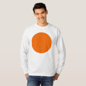 Frühlingssommerfarben Tangelo T-Shirt (Vorne ganz)