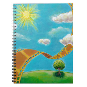 Frühlingssommerfilmspaßfilm-Fotografkunst Notizblock