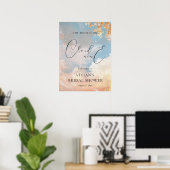 Frühlingssonne auf Cloud Nine Brautparty Willkomme Poster (Heimbüro)