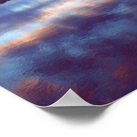 Frühlingssonne, Cimarron River I (C) Poster (Ecke)