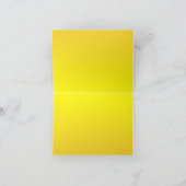 Frühlingssonne Dankeskarte (Innenseite)