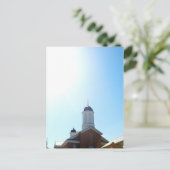 Frühlingssonne Postkarte (Stehend Vorderseite)