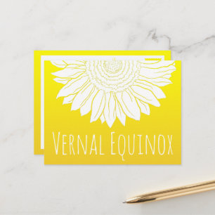 Frühlingssonne Postkarte