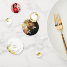 Frühlingssonne Sonnenblumen Hochzeitstisch Dekorat