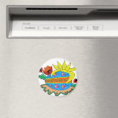 Frühlingssonne und Pysanka Magnet (In Situ (Geschirrspüler))