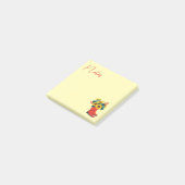 Frühlingssonne und Regenschüsse Post-it Klebezettel (angewinkelt)