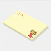 Frühlingssonne und Regenschüsse Post-it Klebezettel (angewinkelt)