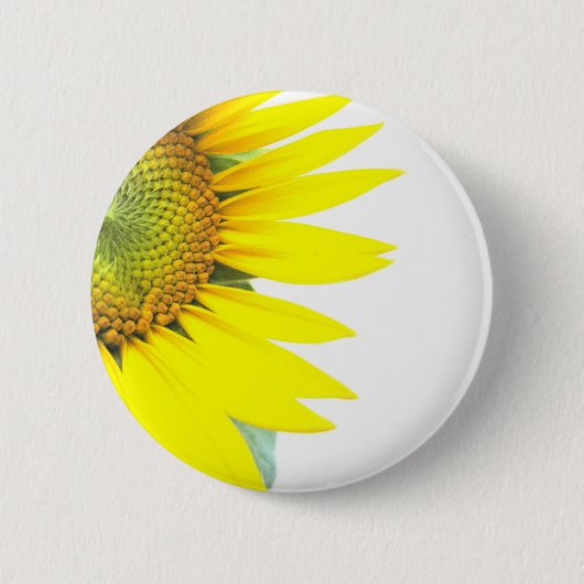 Frühlingssonnenblumen Button (Vorderseite)