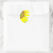 Frühlingssonnenblumen Runder Aufkleber (Tasche)