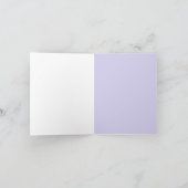 Frühlingssorgen nach dem Regen zum Geburtstag Karte (Innenseite)