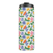 Frühlingsspass floral thermosbecher (Vorderseite)