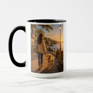Frühlingsspaziergang mit meiner besten Freundin Tasse