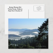 Frühlingsstimmung am Morgen.. Postkarte (Vorne/Hinten)