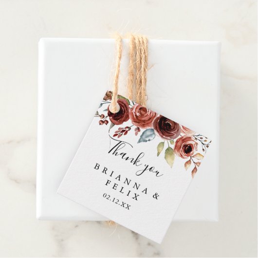 Frühlingsstimmung Geschenkanhänger (Beispiel)