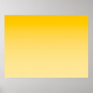 FRÜHLINGSSTIMMUNG – Pastellgelb hell bis tief Poster