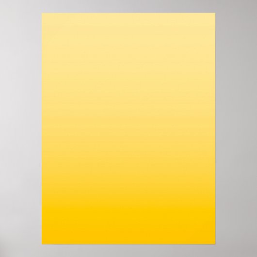 FRÜHLINGSSTIMMUNG – Pastellgelb | tief zu hell |  Poster (Vorne)
