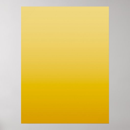 FRÜHLINGSSTIMMUNG – Sanftes Gelb | tief zu hell | Poster (Vorne)