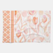 Frühlingsstipps und gemischte Muster Geschirrtuch (Horizontal)