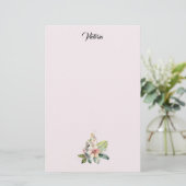 Frühlingsstrauß Briefpapier (Stehend Vorderseite)