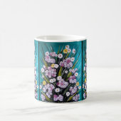 Frühlingsstrauß-Gemälde von Alfred Fox Kaffeetasse (Mittel)