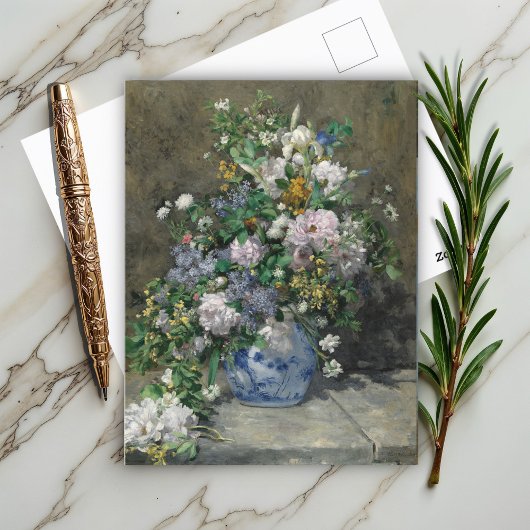 Frühlingsstrauß,  postkarte
