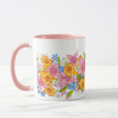 Frühlingsstrauß Tasse (Links)