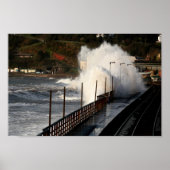 Frühlingssturm, Dawlish Poster (Vorne)