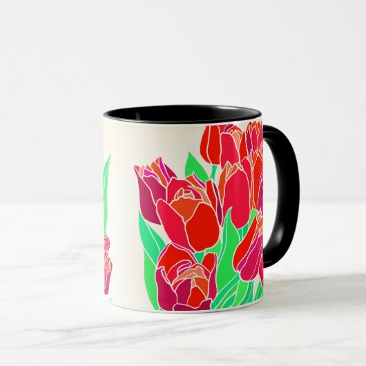 Frühlingssulpen Tasse (VorderseiteRechts)