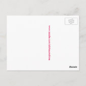 Frühlingsszent Postkarte (Rückseite)