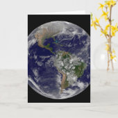 Frühlingstag auf der Nordhalbkugel. Karte (Gelbe Blume)