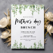 Frühlingstag Blumenmutter Brunch Einladung