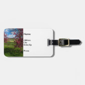 Frühlingstag in Rivercut Gepäckanhänger (Vorderseite horizontal)