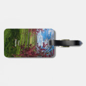 Frühlingstag in Rivercut Gepäckanhänger (Rückseite horizontal)