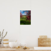 Frühlingstag in Rivercut Poster (Küche)