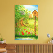 Frühlingstag Leinwanddruck (Insitu (Wohnzimmer))
