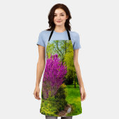 Frühlingstag Painterly Schürze (Getragen)
