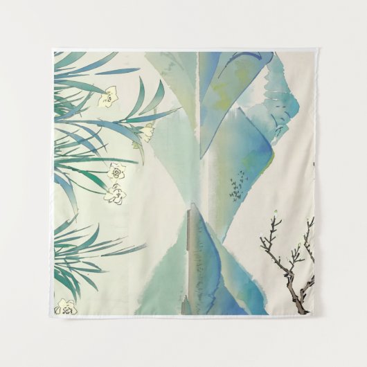 Frühlingstag Wandteppich (Vorderseite (Horizontal))