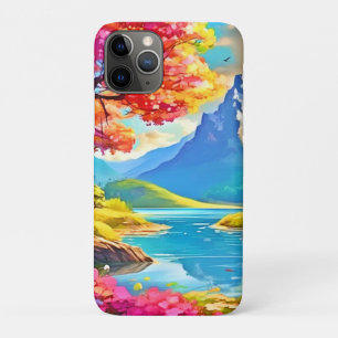 Frühlingstal: Aussicht auf Berge Case-Mate iPhone Hülle