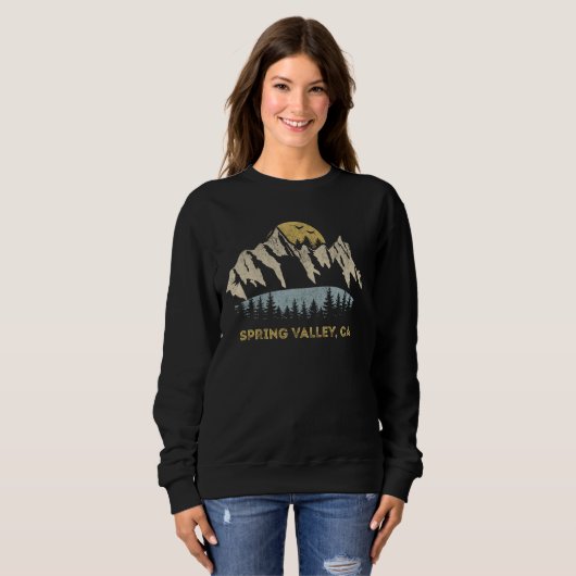 Frühlingstal California Sunset Sunrise C Sweatshirt (Vorne ganz)